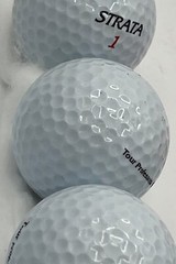 Decorative Bucket of Golf Balls Packers Whistling Straits Pink