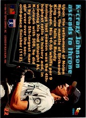 1994 Stadium Club Members Only 50 #22 Randy Johnson