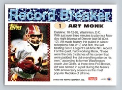 1993 Topps #1 Art Monk