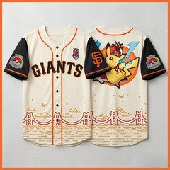 2026 Giants Pokemon Worlds Night Printed Jersey