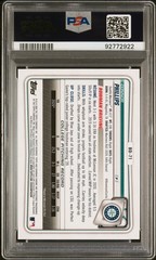 2020 BOWMAN DRAFT CHROME SAPPHIRE ED RED #BD71 CONNOR PHILLIPS 4/5 PSA 9