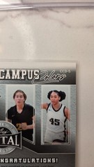 2024 LEAF METAL IOWA CAMPUS COLORS 1/ 1 KATE MARTIN/HANNAH STUELKE DUAL AUTO