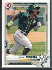2021 Bowman Draft – Pedro Pineda #BD-65 Athletics