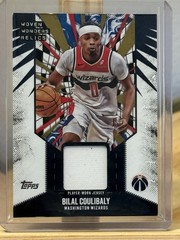2025-26 Topps – Bilal Coulibaly Woven Wonders Relics #WW-BC (MEM) See Pic