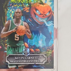 Wild Card Monster Hit Monster Hunt Kevin Garnett Basketball Insert Power Forward