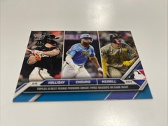 Jackson Holliday / Chourio / Merrill – 2024 MLB TOPPS NOW Card 559 RC Blue 38/49