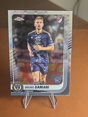 2025 Topps Chrome MLS – Bruno Damiani RC #156 – Philadelphia Union