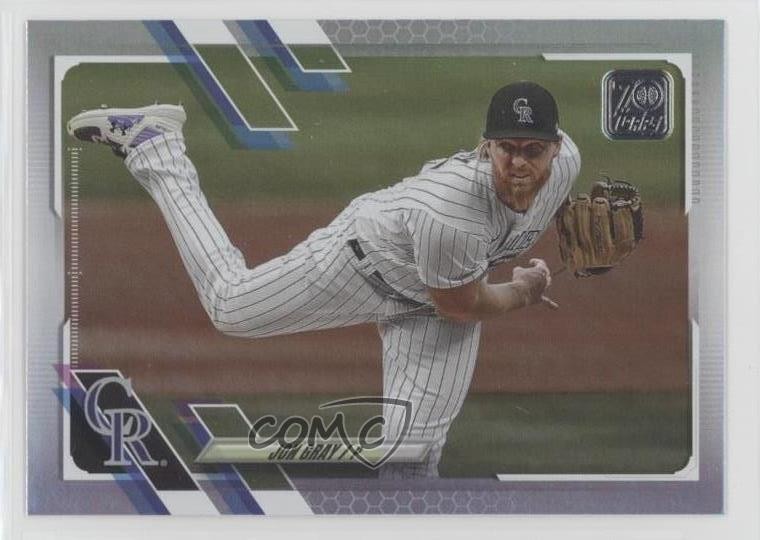 2021 Topps Rainbow Foil Jon Gray #76 09lb