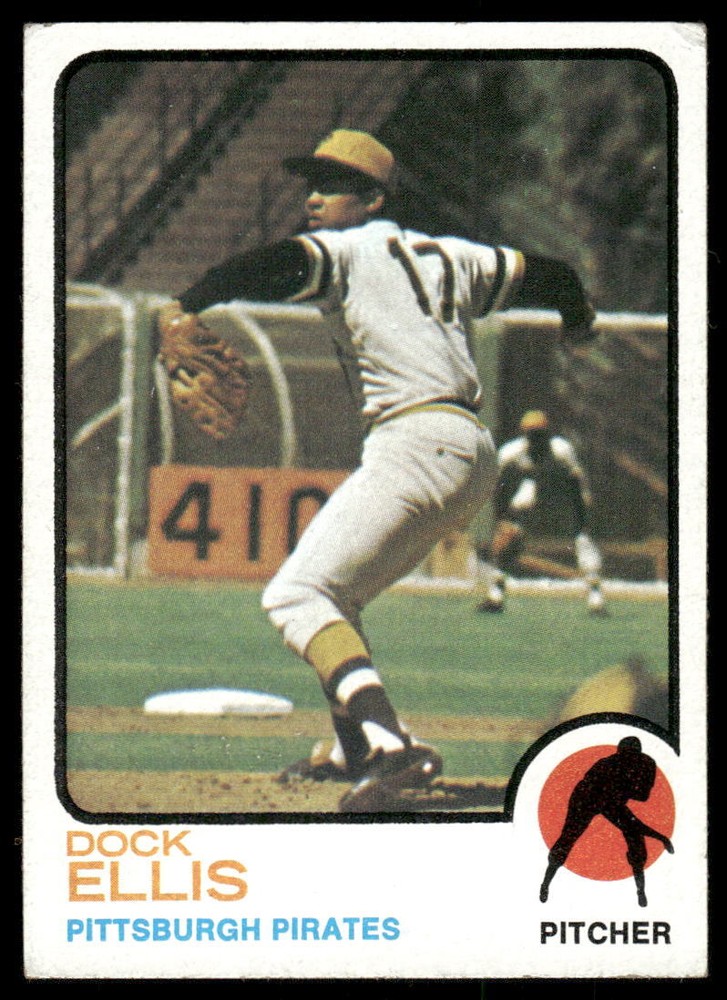 1973 Topps #575 Dock Ellis – VG