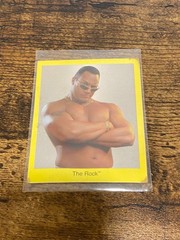 1998 CARDINAL WWF WWE The Rock Dwayne Johnson Trivia Game Card RC Rookie HOF