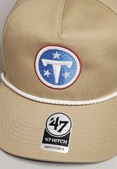 Tennessee Titans &rsquo;47 Rope Hitch Adjustable Hat NFL Football Khaki Strapback NWT!