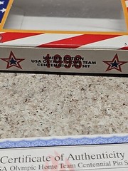 NEW 1996 USA Olympic Home Team Centennial Pin Set (JC Penny Set of 3)Lake Placid