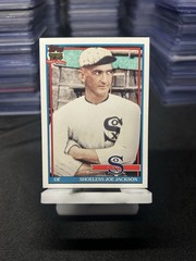 2026 Topps Series 1 Shoeless Joe Jackson 1991 Design #T91-27 White Sox
