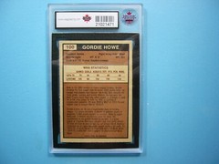 1975/76 O-PEE-CHEE WHA HOCKEY CARD #100 GORDIE HOWE KSA 10 GEM MINT SHARP+ OPC