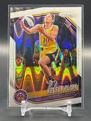 2025 Panini Prizm WNBA Kelsey Plum White Seismic Prizms #59 Los Angeles Sparks