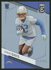 2023 Donruss Elite #131 Derius Davis #/999 SN,RC