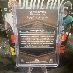 Topps 2007 Triple Threads Walter Payton Chicago Bears Sepia #94 /639