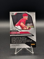2025 Panini Prizm Baseball Seaver King #282 Blue Pulsar Prizm /75 Nationals