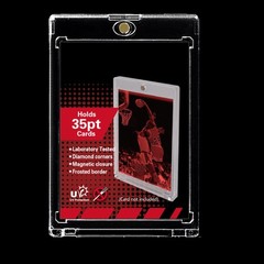 1-100 Pack Magnetic Card Holder 35 55 75 100 130 180 pt One-Touch UV Protection