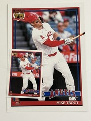 2026 Topps Flagship Series 2 #910-3 Mike Trout Oversized And Companion Set T91-1
