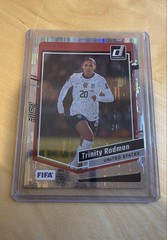 Trinity Rodman Silver Soccer Card USWNT WoSo Spirit FREE SHIPPING