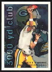 1995 Topps Brett Favre #34 Green Bay Packers