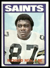 1972 Topps Richard Neal Rookie New Orleans Saints #87