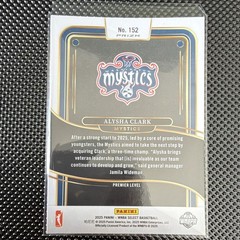 Panini 2025 Select WNBA Alysha Clark #152 Checkerboard Prizm Washington Mystics
