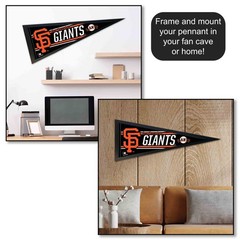 San Francisco Giants MLB 12 in X 30 in Pennant