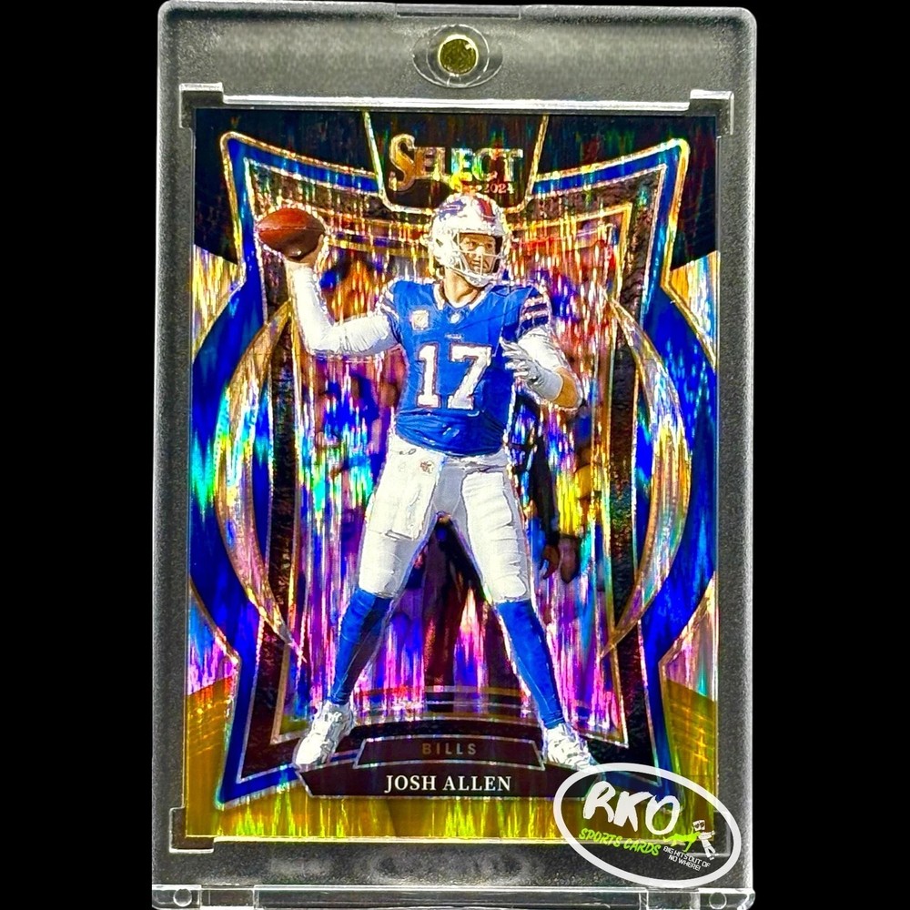 JOSH ALLEN RARE BLACK GOLD HYPER REFRACTOR PANINI INVESTMENT CARD BILLS MINT