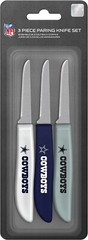 NFL Dallas Cowboys 3 Piece Pairing Knife Set