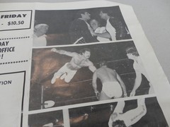 Vintage 80s Bruiser Brody Kerry Von Erich Percy Pringle Wrestling 1986 Program