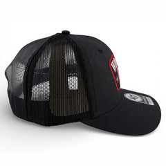 &rsquo;47 Brand Worcester WooSox MiLB Black Squad Mesh Trucker Snapback Adjustable Hat