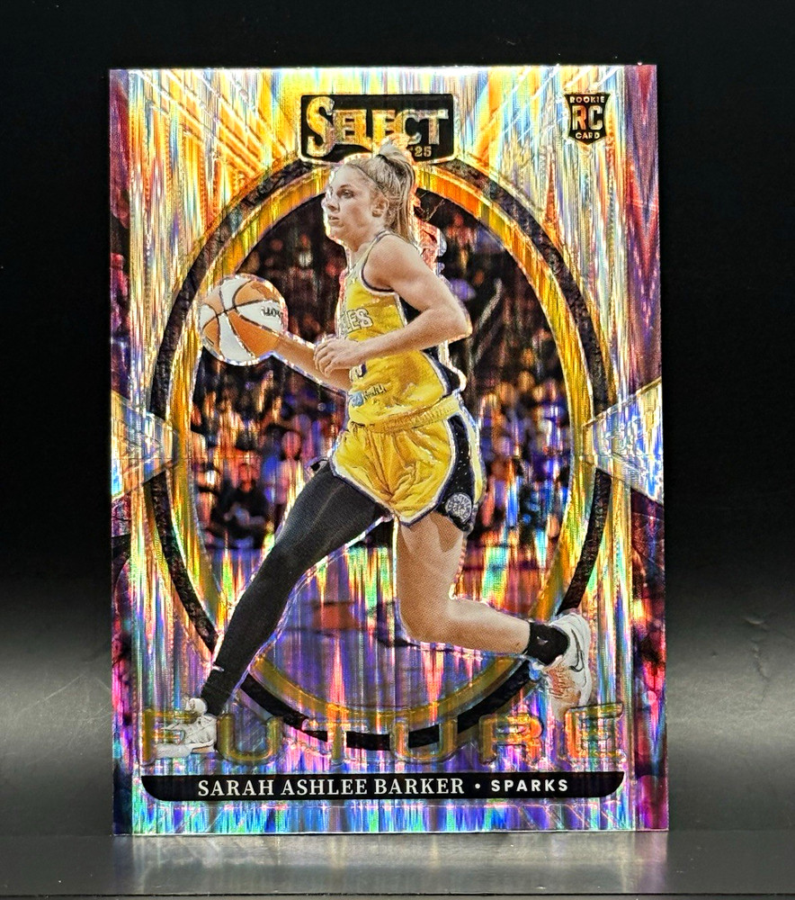 Panini Select WNBA Sarah Ashlee Barker Select Future Flash Prizm #10 RC