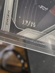 ​2025 Panini Prizm Black FOTL Tim Brown Blue Shimmer Auto /15 Raiders HOF