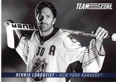 12 13 SCORE TEAM SCORE HENRIK LUNDQVIST TS6 RANGERS