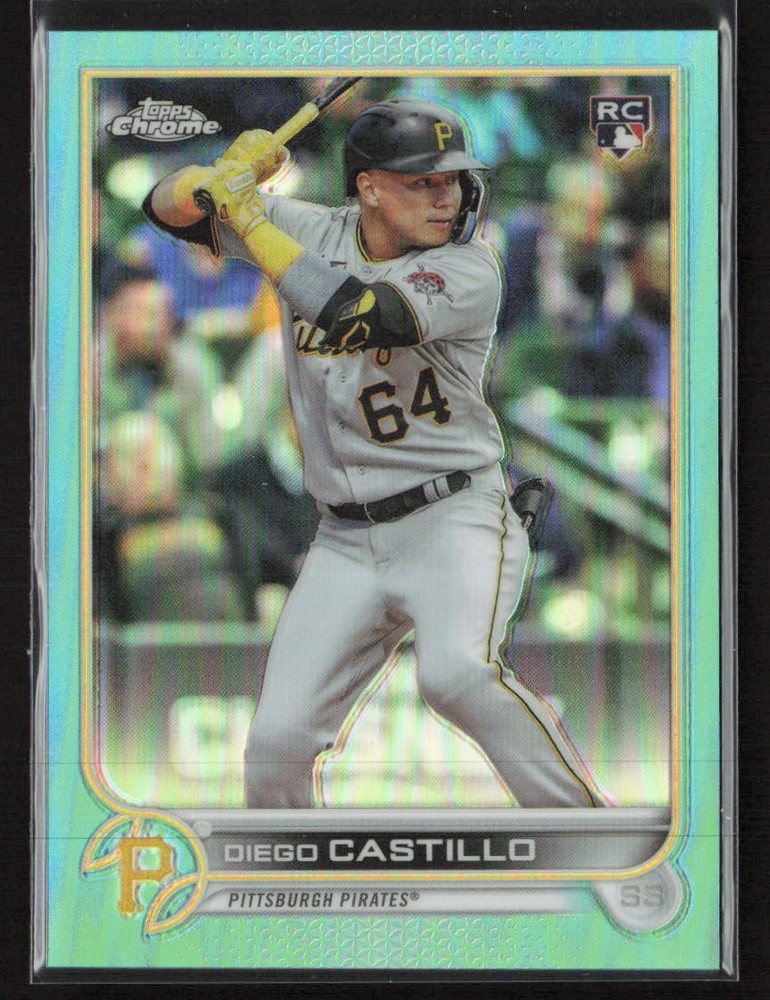 Diego Castillo 2022 Topps Chrome Update #USC27 Aqua Refractor /250