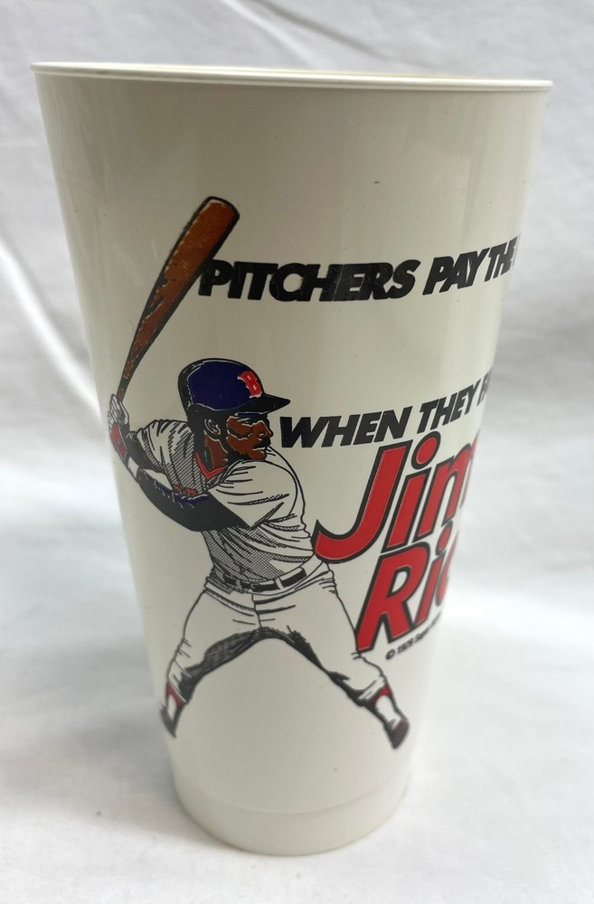 Vintage 1979 JIM RICE #14 Boston Red Sox MLB Baseball Plastic Cup 1970&rsquo;s