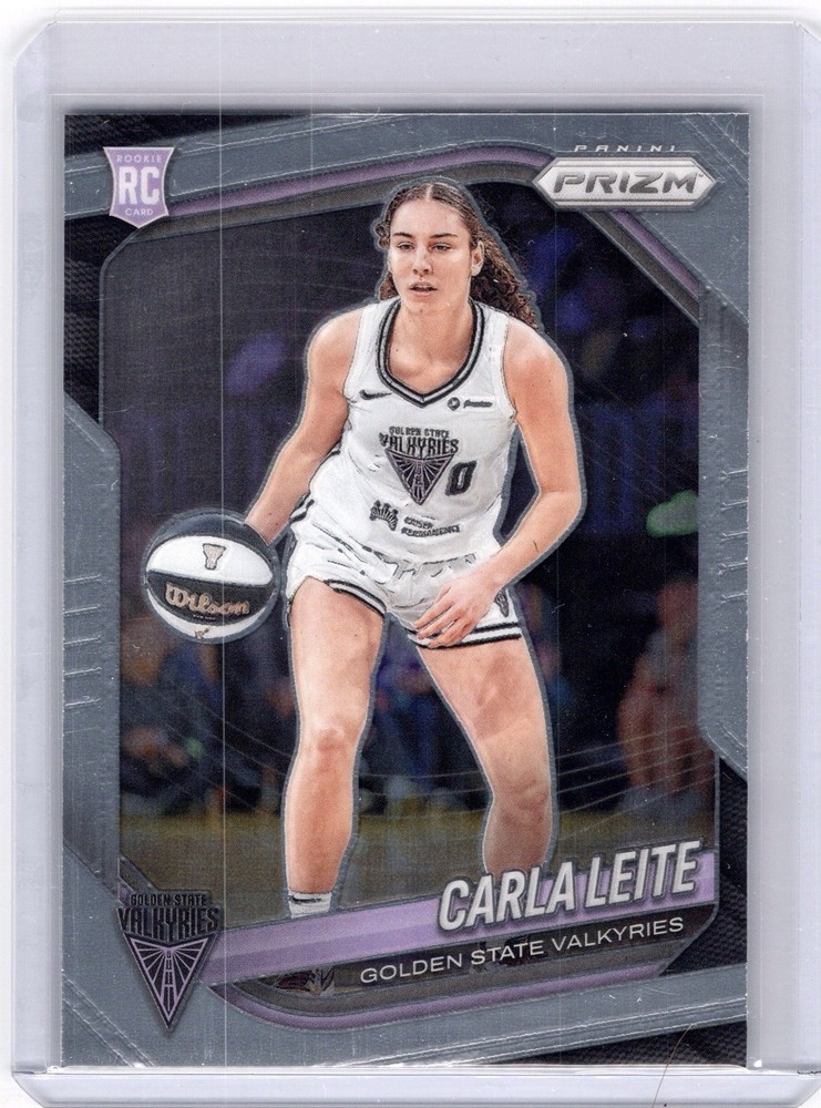2025 Panini Prizm WNBA #6 Carla Leite Golden State Valkyries Rookie