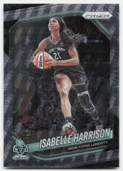 2025 Panini Prizm WNBA #12 Isabelle Harrison Swirl Prizms New York Liberty