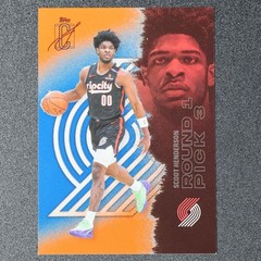 2025-26 Topps Signature Class – Scoot Henderson #75 Blue & Orange