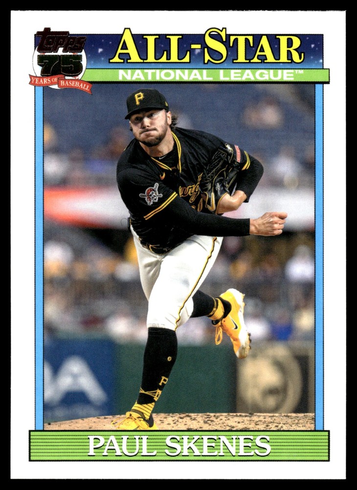 2026 Topps #91AS-39 Paul Skenes 35th Anniversary All-Stars (Series Two)