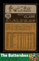1973 Topps #636 Rickey Clark VG/VGEX X3785471
