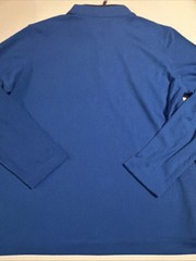 Nike NCAA DePaul Blue Demons Basketball Victory Dri-FIT Half-Zip Pullover Sz XL