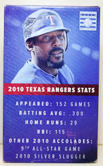 KLOANZ, INC VLADIMIR GUERRERO TEXAS RANGERS NATIONAL BASEBALL HALL OF FAME – NEW