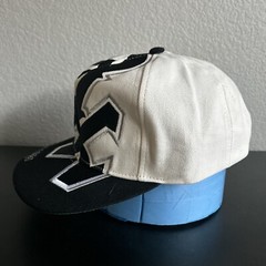 Custom Chicago White Sox MLB Big Logo Snapback Hat Rare Custom NOT VTG