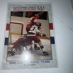 1991 Impel U.S. Olympic Hall of Fame 1980 U.S. Olympic Hockey Team #68 USA