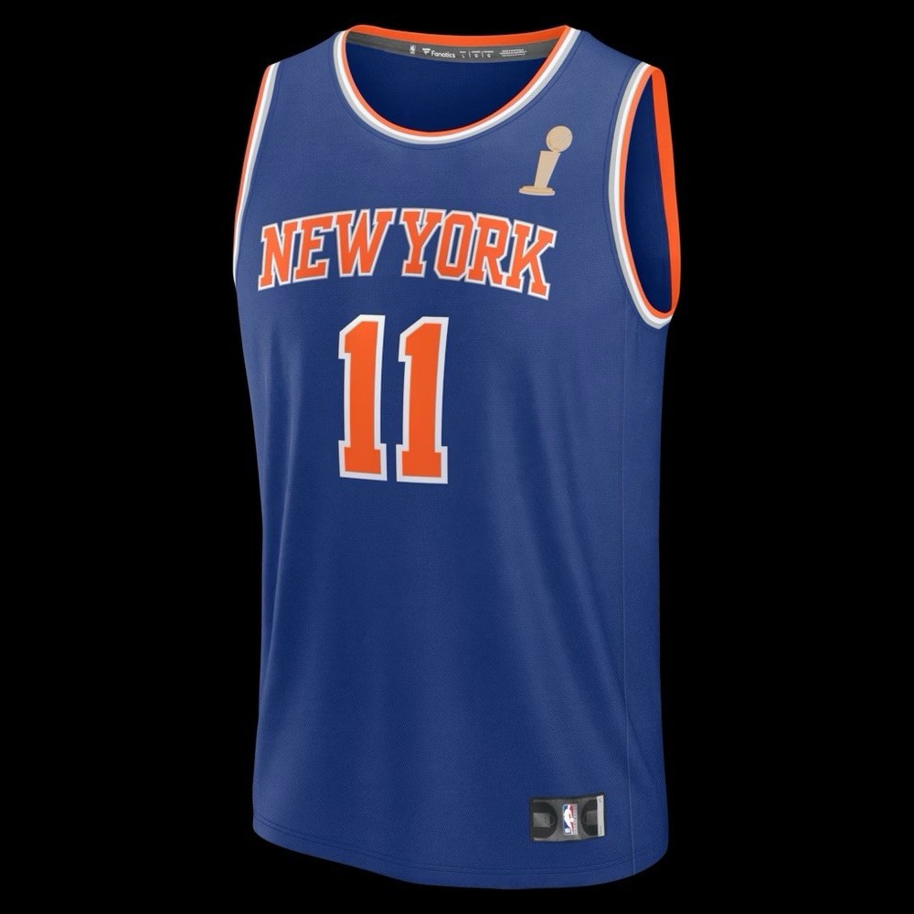 Jalen Brunson New York Knicks Fanatics 2026 NBA Finals Champions Fast Break Sz L