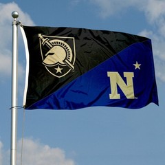 Army vs Navy House Divided 3×5 Flag Banner