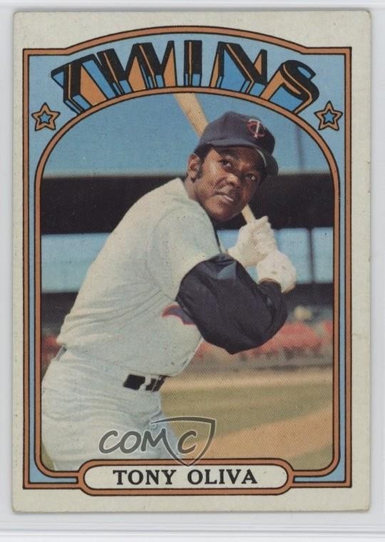 1972 Topps Tony Oliva #400 HOF 05k6